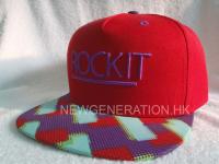 3D_Embroidery_Cotton_Snapback_Cap_Print_visor